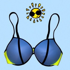 Victoria’s Secret Swim Bikini Top 36D lightly padded push up